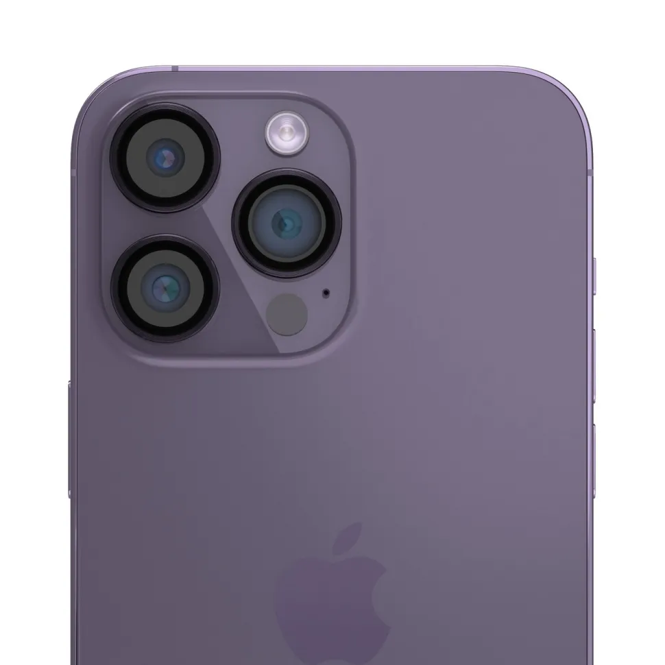 Linocell Elite Extreme Skydd för kameralinsen iPhone 14 Pro och Pro Max
