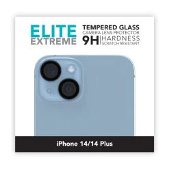 Linocell Elite Extreme Skydd för kameralinsen iPhone 14 och 14 Plus