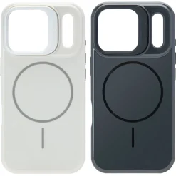 Linocell Flip Stand Case Mobilskal för iPhone 17 Pro Svart