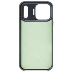 Linocell Flip Stand Case Mobilskal för iPhone 17 Pro Max Svart