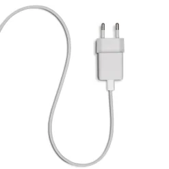 Linocell Flätad USB-C- till USB-C-kabel 60W Vit 1 m
