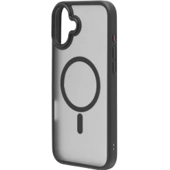 Linocell Hard Case Mobilskal för iPhone 16 Plus Svart