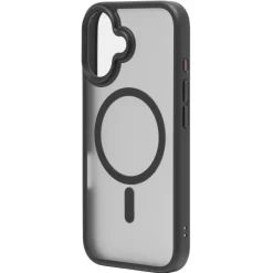 Linocell Hard Case Mobilskal för iPhone 16 Svart