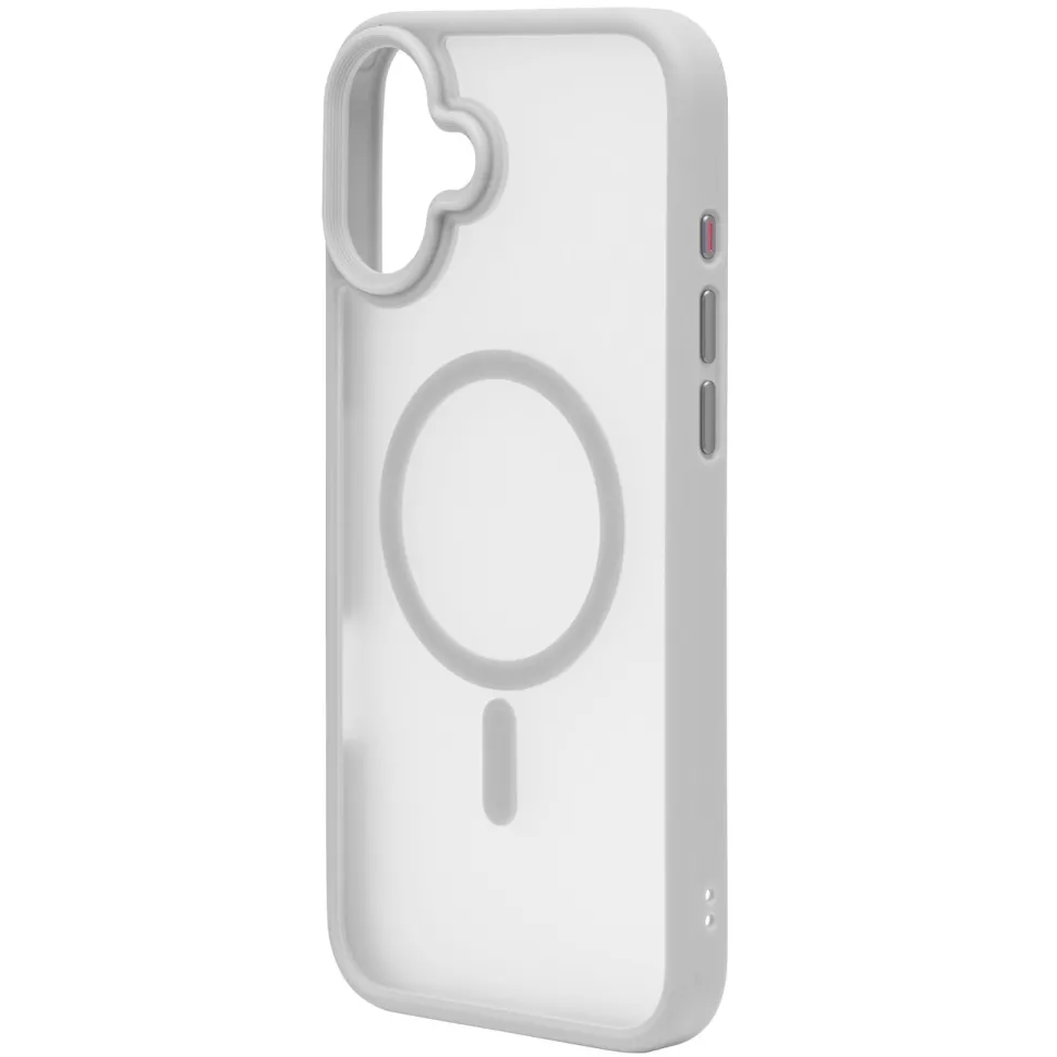Linocell Hard Case Mobilskal för iPhone 16 Plus Vit