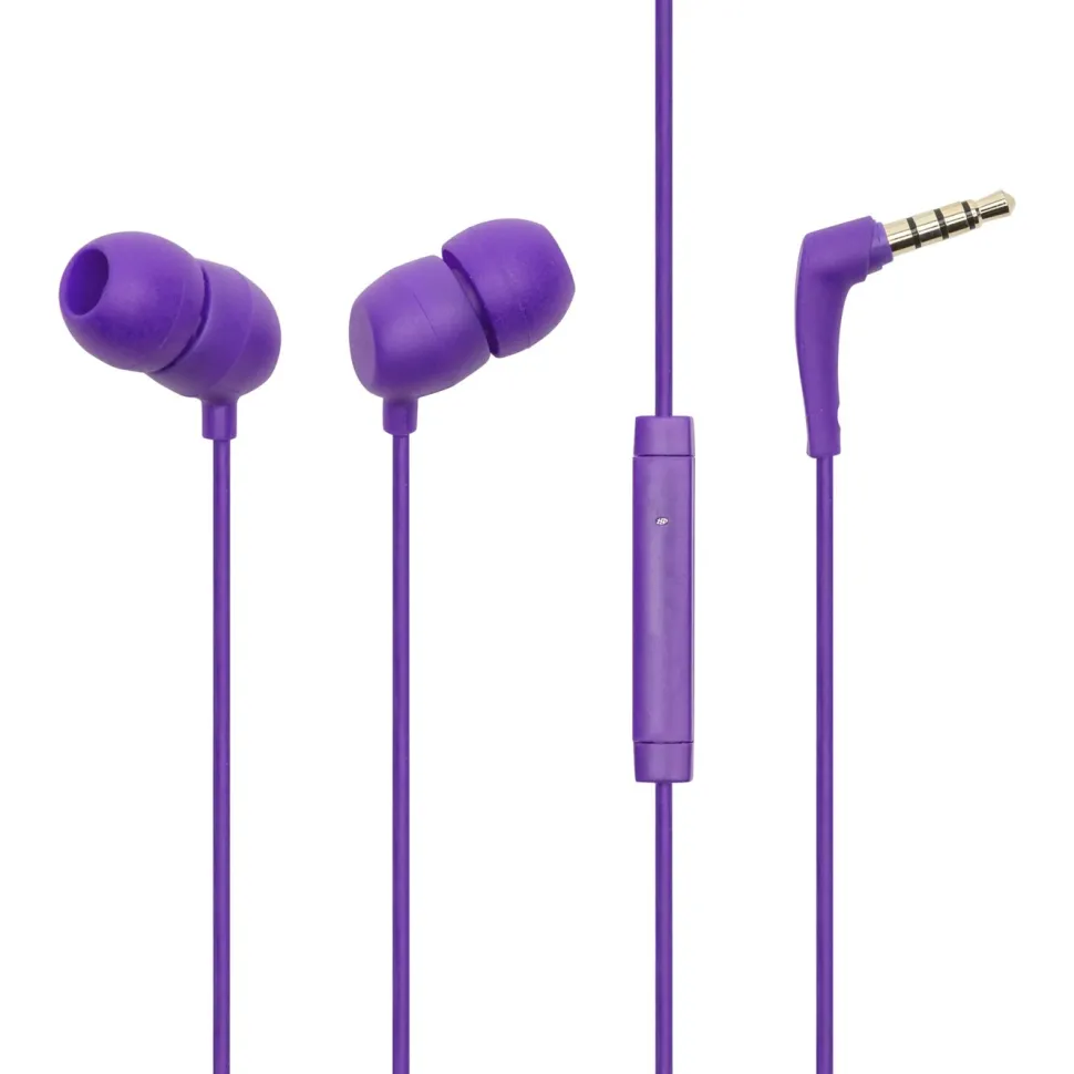 Linocell Hörlurar 3,5 mm Violet
