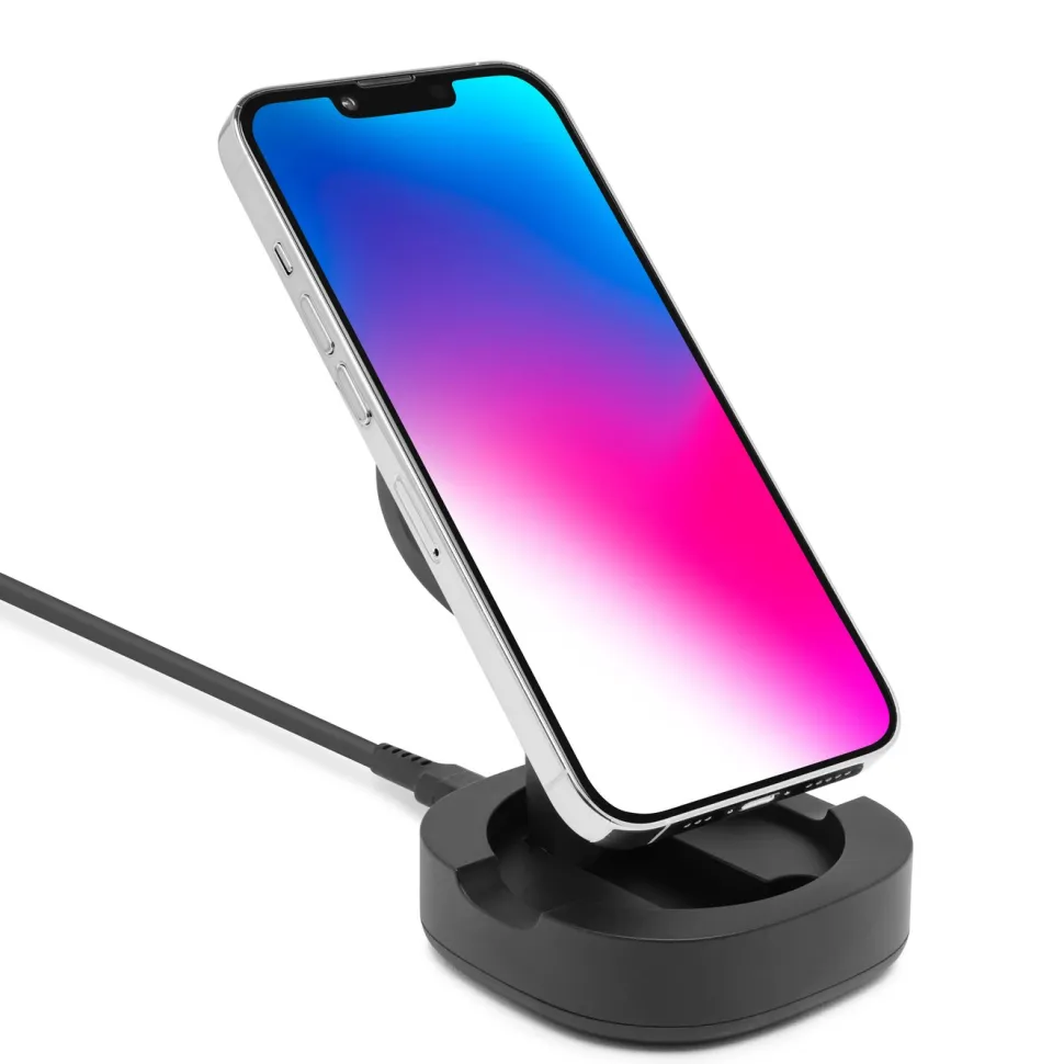 Linocell Magnetiskt mobilställ för trådlös laddning
