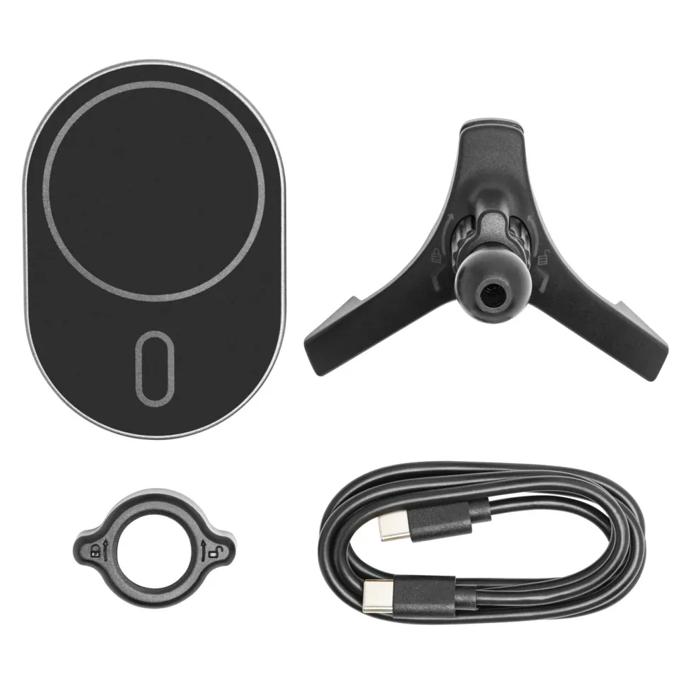 Linocell MagSafe-laddplatta för bilen 15 W