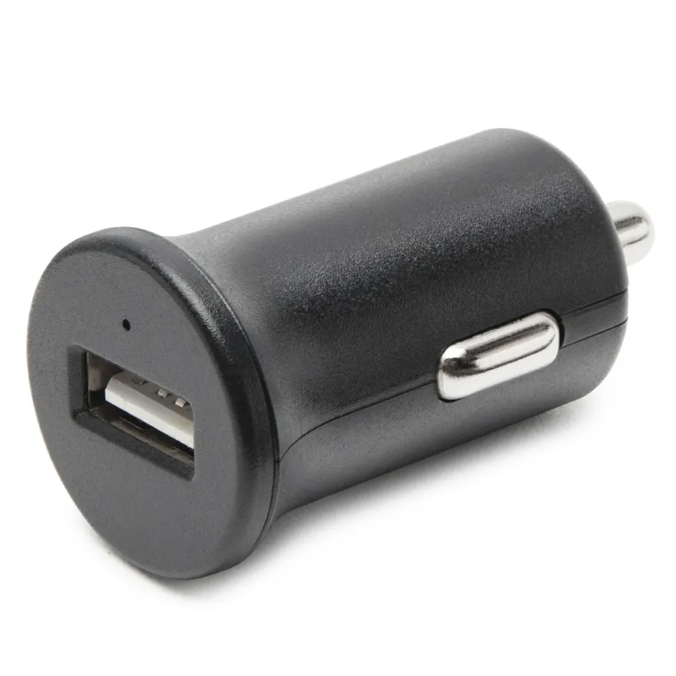 Linocell Mini USB-billaddare 2,4 A Svart