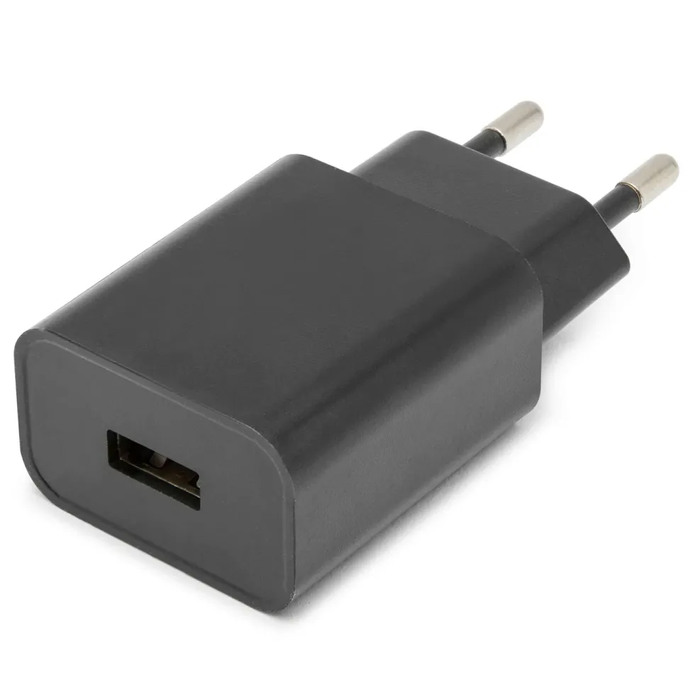 Linocell Mini USB-laddare 2,4 A (12 W) Svart