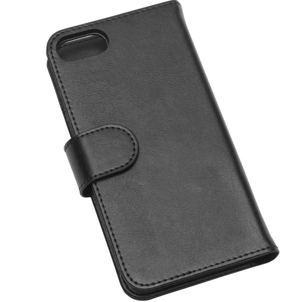 Linocell Mobilplånbok för iPhone 6, 6s, 7, 8 och SE Svart