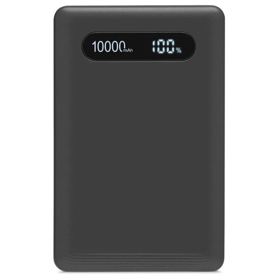 Linocell Powerbank 10000 mAh med 20W laddning Svart