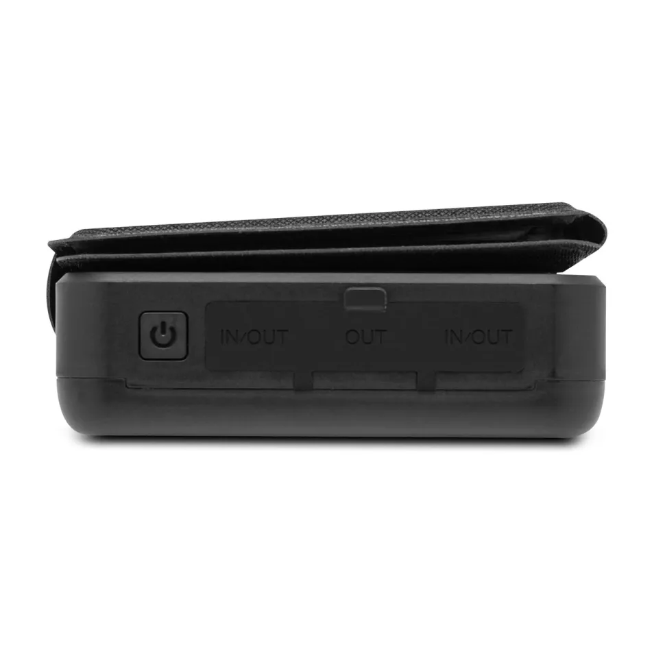 Linocell Powerbank med solcellsladdning 16000 mAh