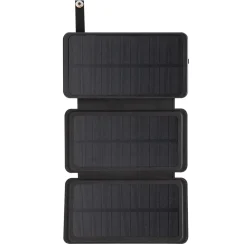 Linocell Powerbank med solcellsladdning 16000 mAh