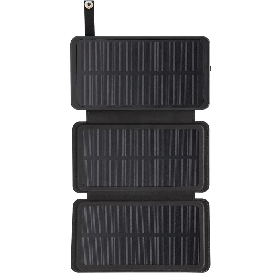 Linocell Powerbank med solcellsladdning 16000 mAh