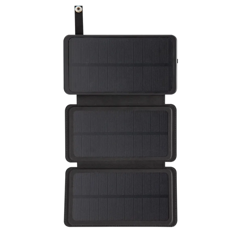 Linocell Powerbank med solcellsladdning 20 W 8000 mAh