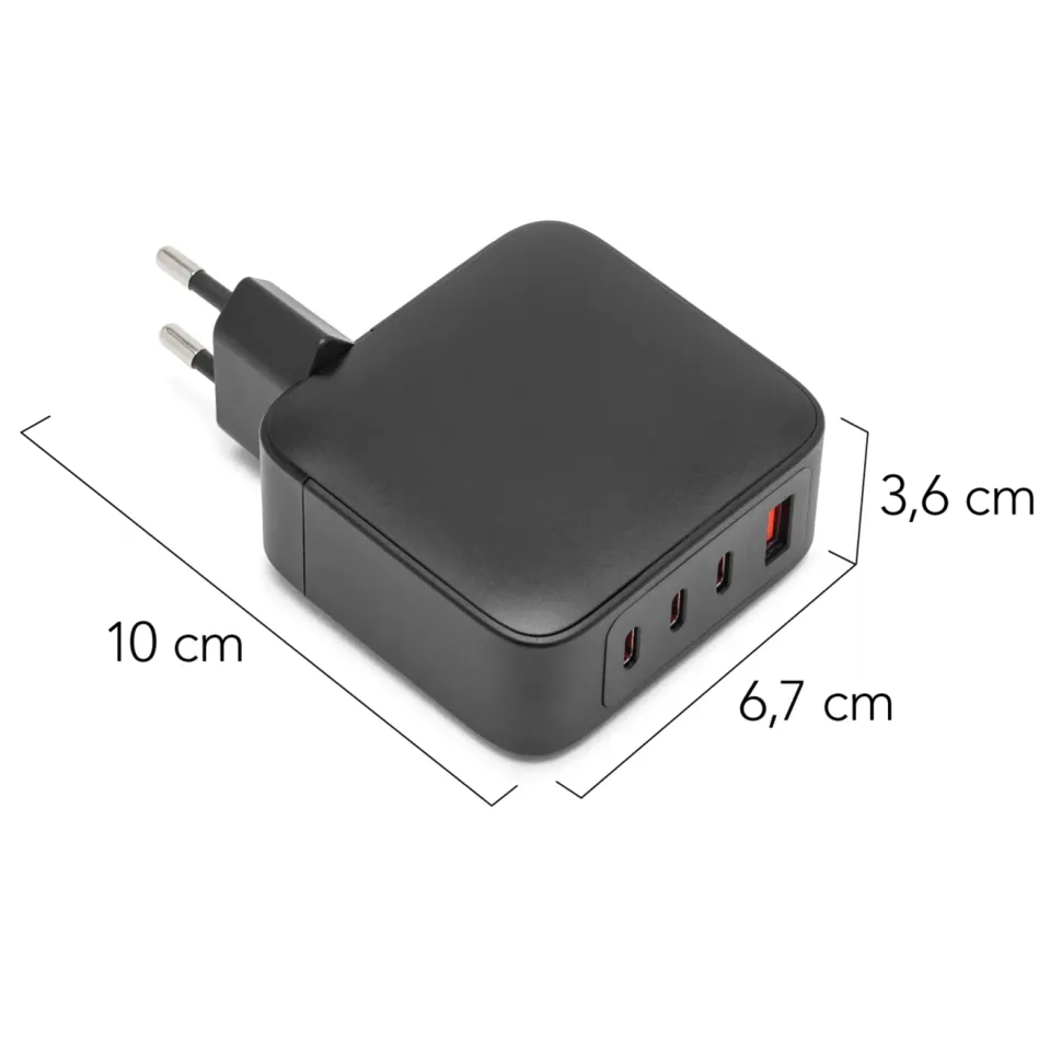 Linocell Premium GaN multiladdare PD 3.1 140 W Svart