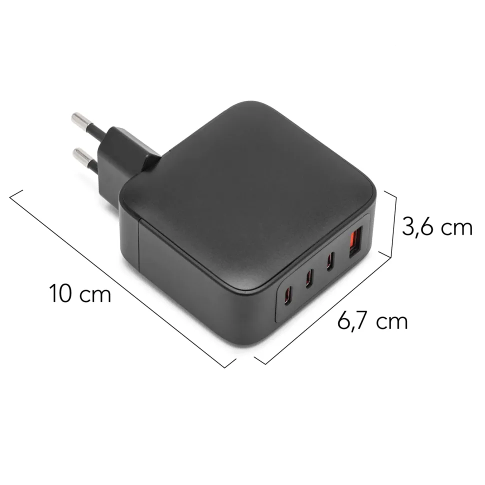 Linocell Premium GaN multiladdare PD 3.1 140 W Svart