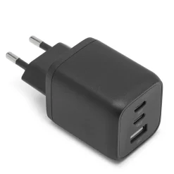 Linocell Premium GaN USB-C laddare med PD 65 W Svart
