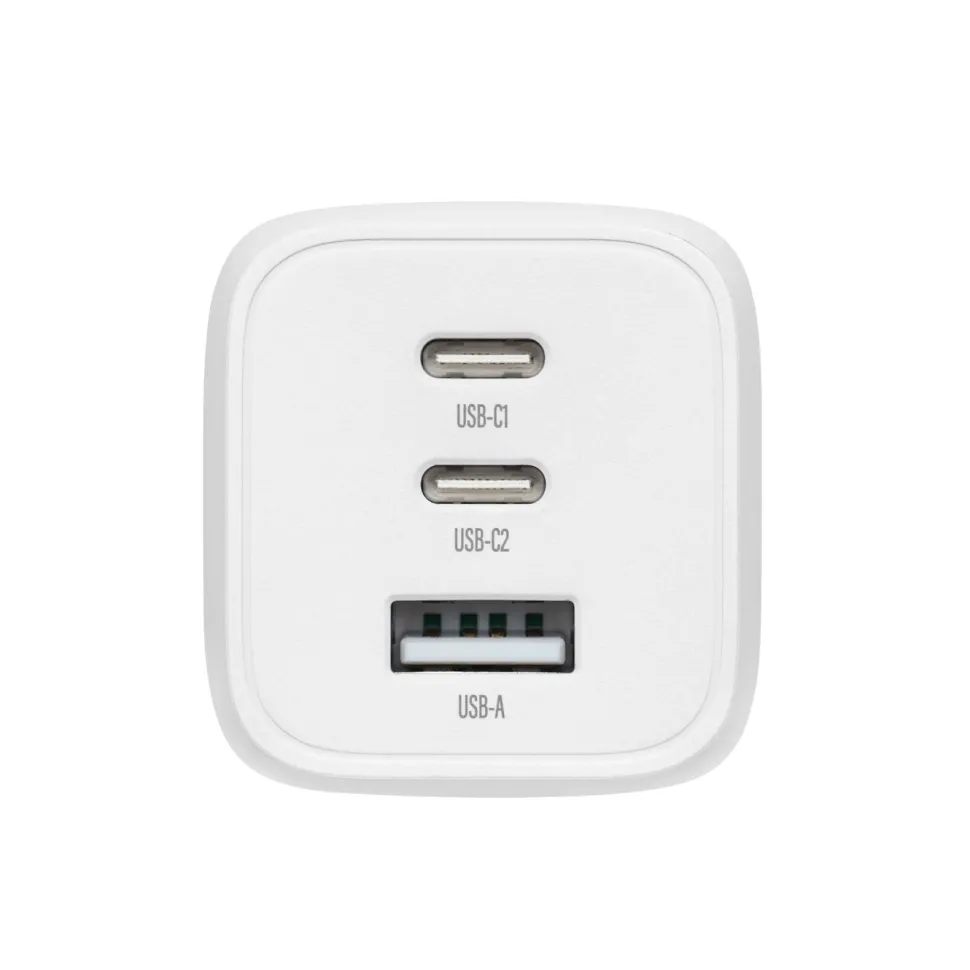 Linocell Premium GaN USB-C laddare med PD 65 W Vit