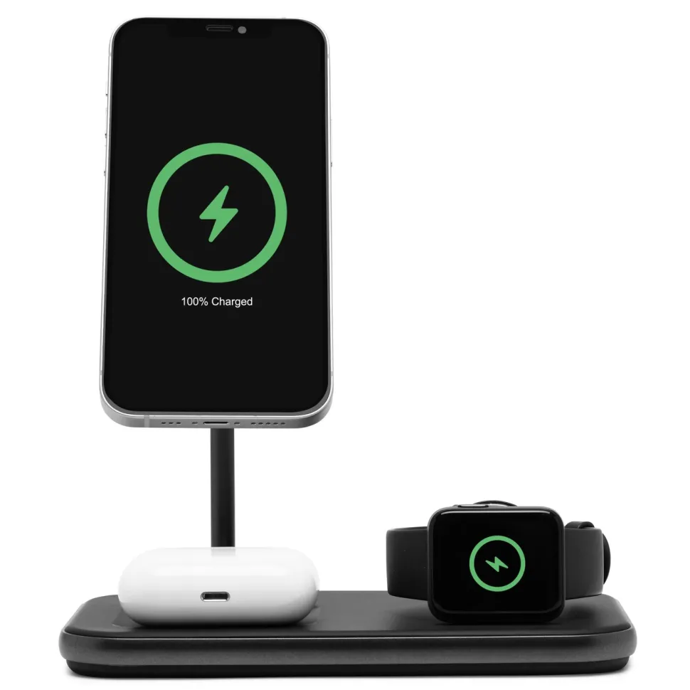 Linocell Premium 3-i-1-laddstation med MagSafe-kompatibilitet