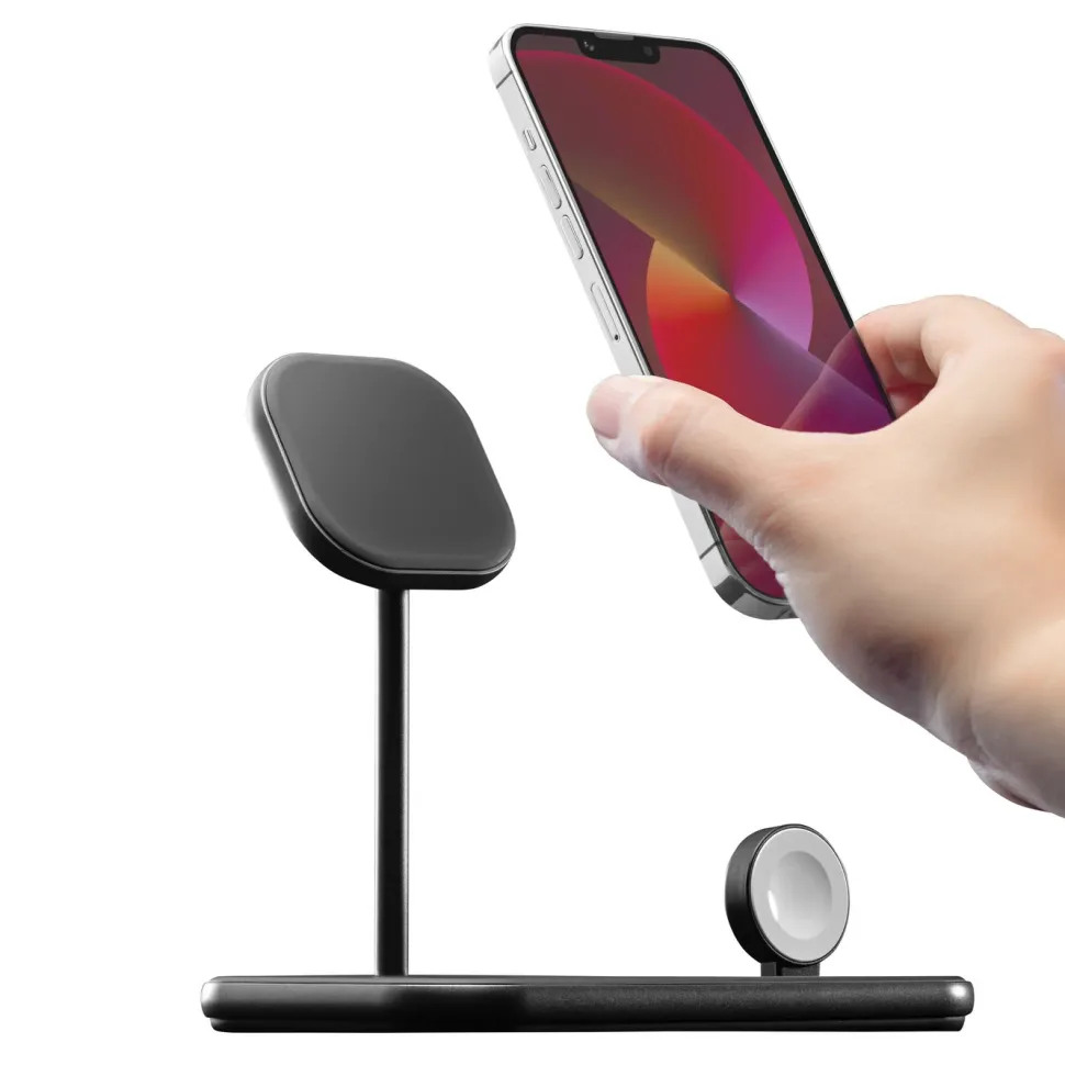 Linocell Premium 3-i-1-laddstation med MagSafe-kompatibilitet