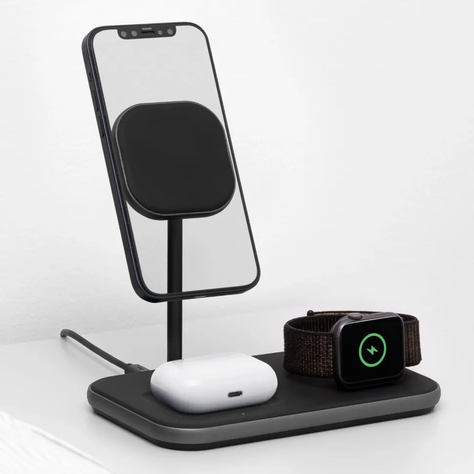 Linocell Premium 3-i-1-laddstation med MagSafe-kompatibilitet
