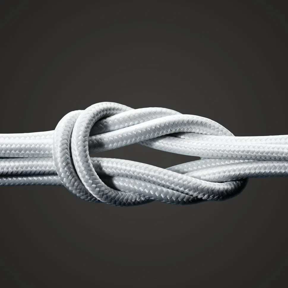 Linocell Premium Kevlar Lightning-kabel 2 m Vit
