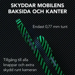 Linocell Premium Kevlar Tåligt skal för iPhone 12 Pro Max Grön
