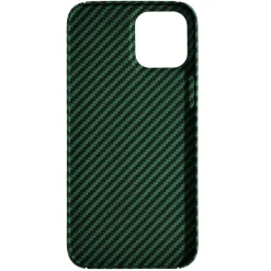 Linocell Premium Kevlar Tåligt skal för iPhone 12 Pro Max Grön