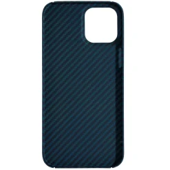 Linocell Premium Kevlar Tåligt skal för iPhone 12 Pro Max Blå