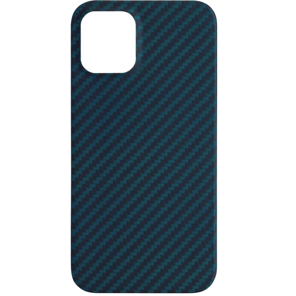 Linocell Premium Kevlar Tåligt skal för iPhone 12 Mini Blå