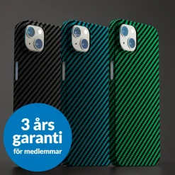 Linocell Premium Kevlar Tåligt skal för iPhone 13 Blå