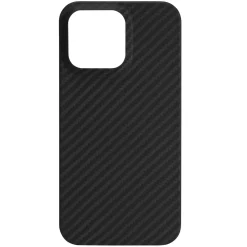 Linocell Premium Kevlar Tåligt skal för iPhone 13 Pro Svart