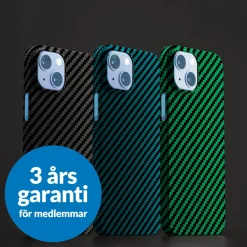 Linocell Premium Kevlar Tåligt skal för iPhone 13 Mini Grön