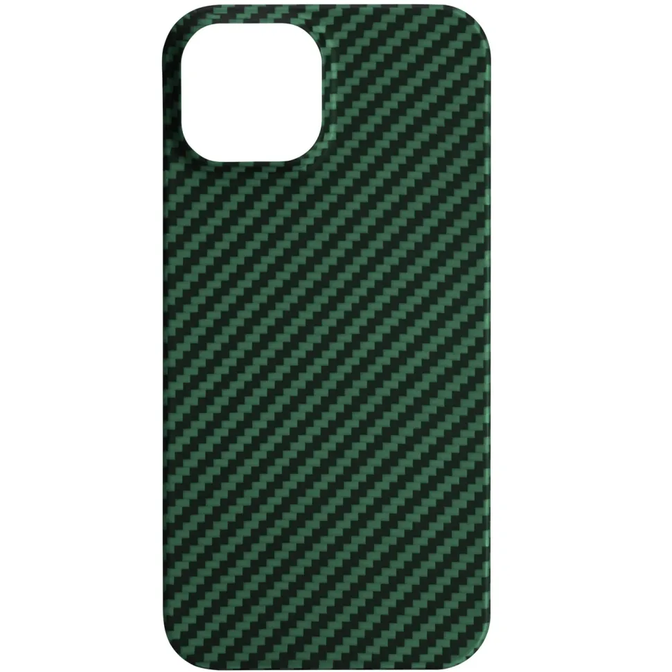 Linocell Premium Kevlar Tåligt skal för iPhone 13 Mini Grön