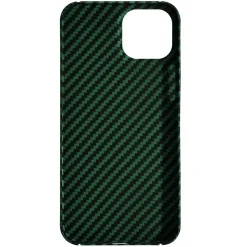 Linocell Premium Kevlar Tåligt skal för iPhone 13 Mini Grön