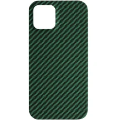 Linocell Premium Kevlar Tåligt skal för iPhone 12 & 12 Pro Grön