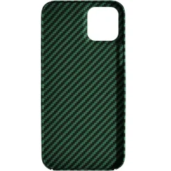 Linocell Premium Kevlar Tåligt skal för iPhone 12 & 12 Pro Grön