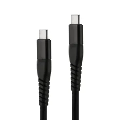 Linocell Premium Kevlar USB-C 3.2-kabel Svart 2 m