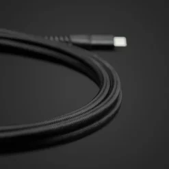 Linocell Premium Kevlar USB-C 3.2-kabel Svart 2 m