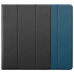 Linocell Premium Trifold Cover för iPad (7:e-9:e gen), Air (3:e gen), Pro (10,5 tum) Blå