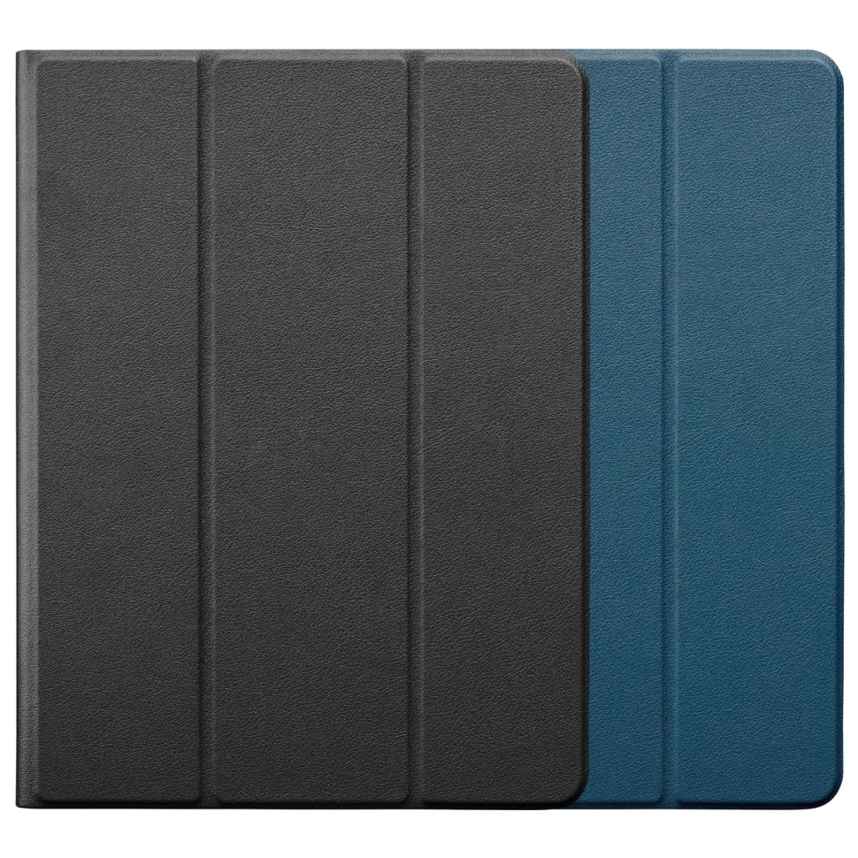 Linocell Premium Trifold Cover för iPad (7:e-9:e gen), Air (3:e gen), Pro (10,5 tum) Blå
