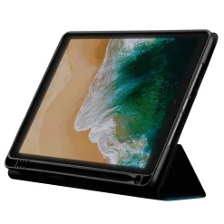 Linocell Premium Trifold Cover för iPad (7:e-9:e gen), Air (3:e gen), Pro (10,5 tum) Blå