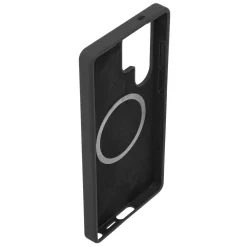 Linocell Rubber Case för Galaxy S25 Ultra Svart