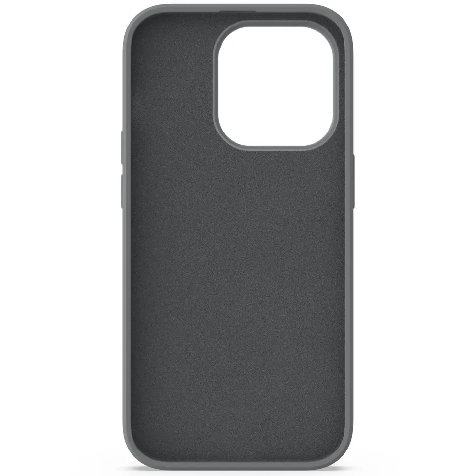 Linocell Rubber case för iPhone 14 Pro Grå
