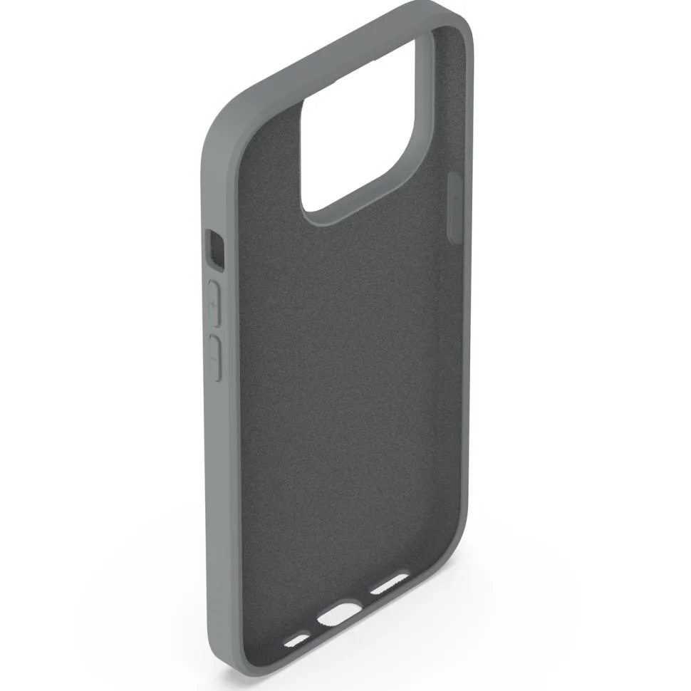Linocell Rubber case för iPhone 14 Pro Grå