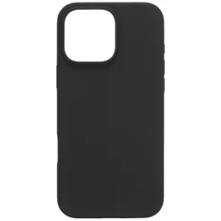Linocell Rubber case för iPhone 16 Pro Max Svart