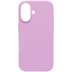 Linocell Rubber case för iPhone 16 Rosa