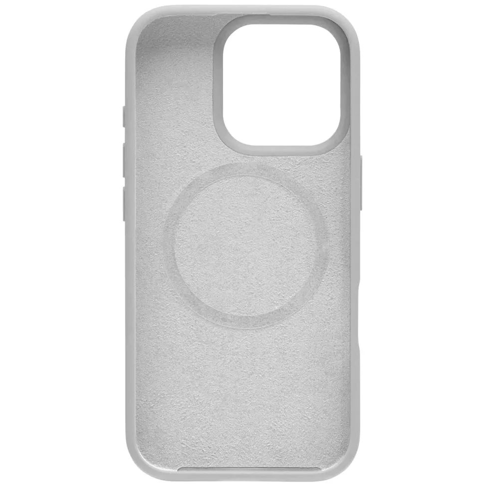 Linocell Rubber case för iPhone 16 Pro Grå
