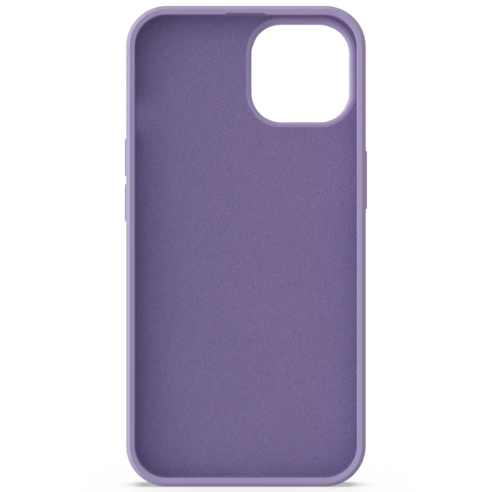 Linocell Rubber case för iPhone 13, 14 och 16e Lavendel